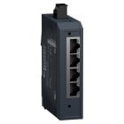 SCHNEIDER ELECTRIC - switch di rete, Modicon Networking, standard non gestito, 4 porte per rame con 1 porta per fibra ottica multimodale