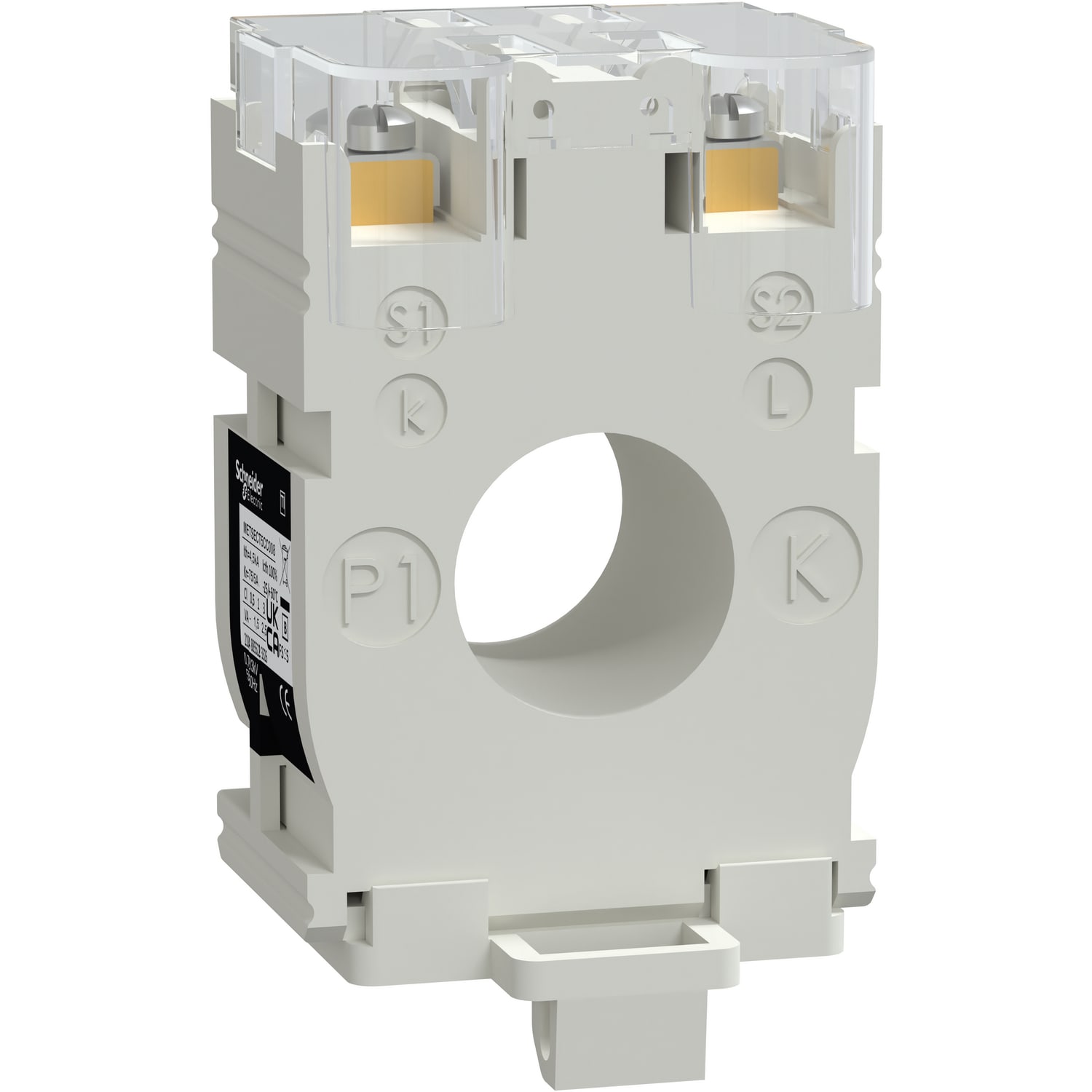 SCHNEIDER ELECTRIC - Trasformatore Amperometrico, PowerLogic, TA, 75/5 A, TA tropicalizzato cavi d=21 mm
