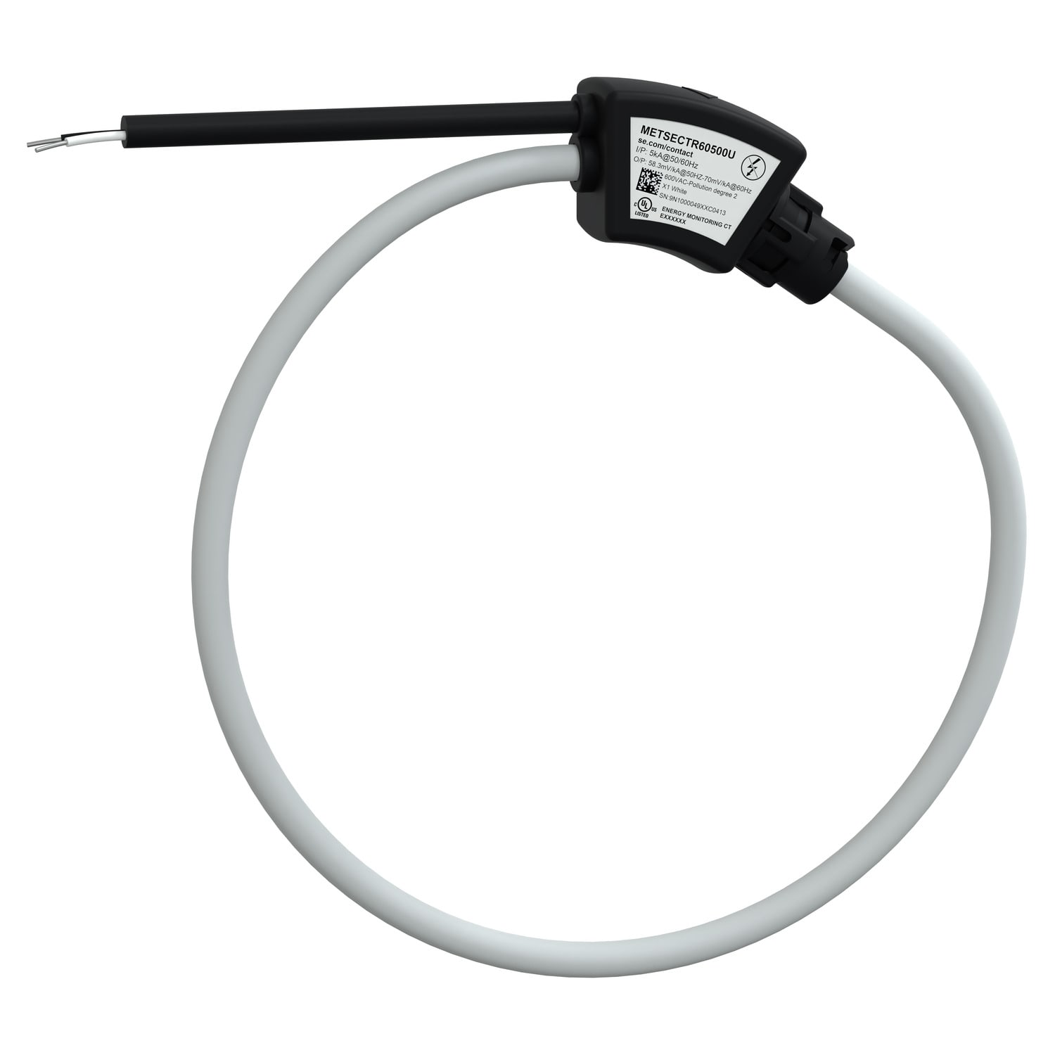 SCHNEIDER ELECTRIC - Trasformatore Amperometrico, PowerLogic, TA Rogowski, 5000 A, d=191 mm, lunghezza cavo=2.4 m