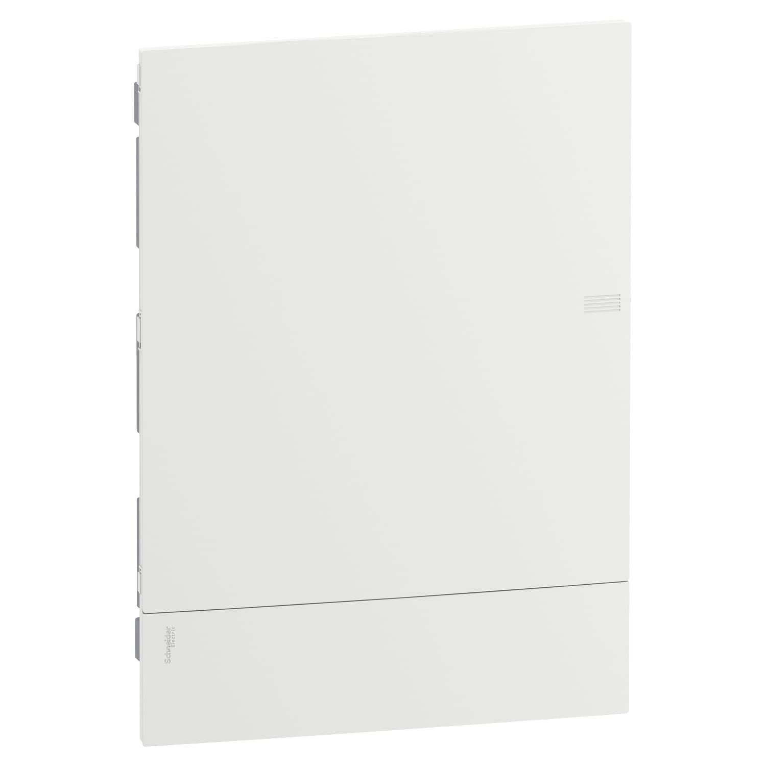 SCHNEIDER ELECTRIC - Centralino DISTRIBUZIONE da incasso completo di scatola più fronte e porta bianca, per applicazioni nel residenziale. IMQ. IP40