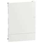 SCHNEIDER ELECTRIC - Centralino CARTONGESSO, completo di scatola più fronte e porta bianca con morsettiera integrata. Per applicazioni nel residenziale. IMQ. IP40