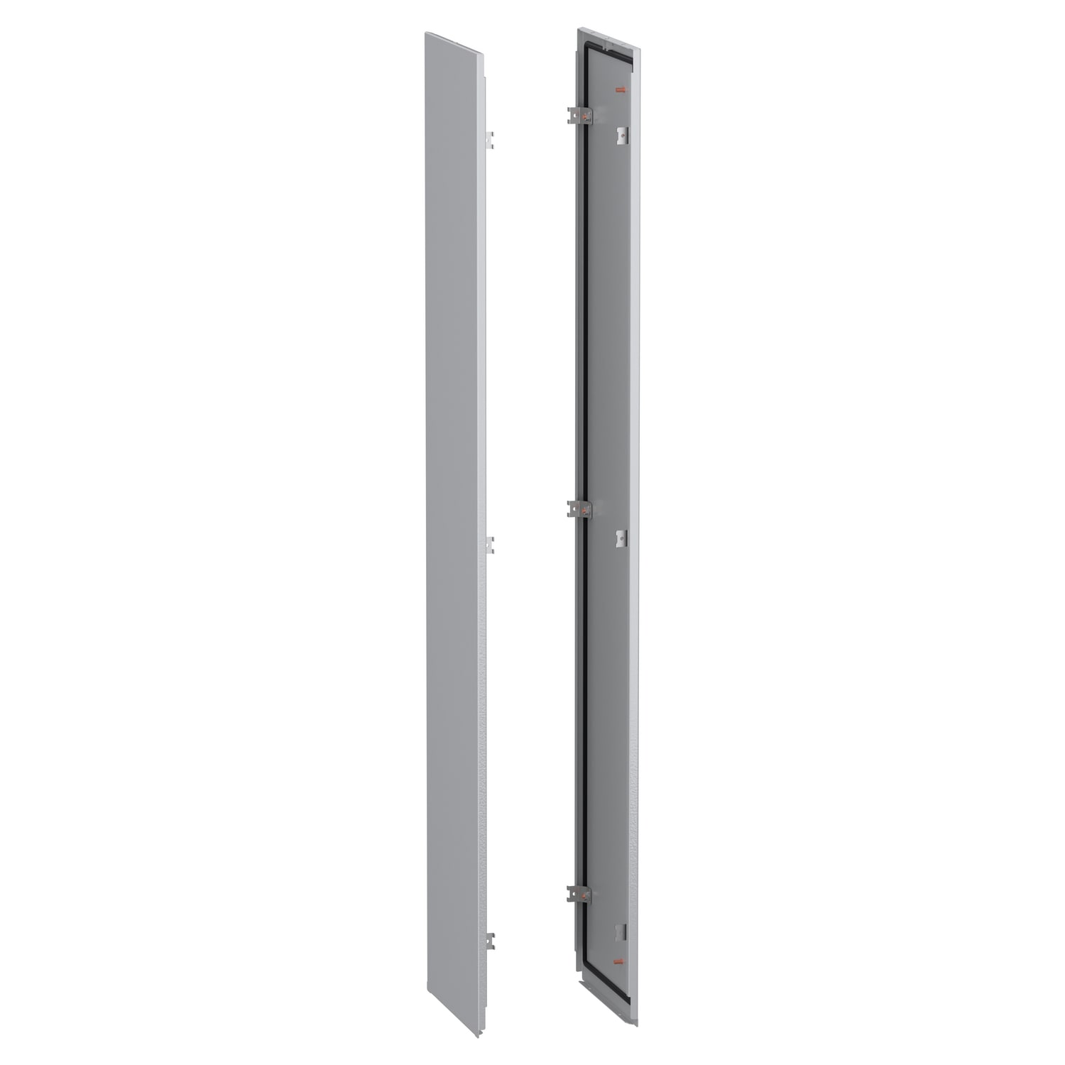 SCHNEIDER ELECTRIC - Pannelli laterali, PanelSeT SFN, per armadio elettrico da esterno H1800 P400mm, fissaggio interno, RAL7035, set da 2