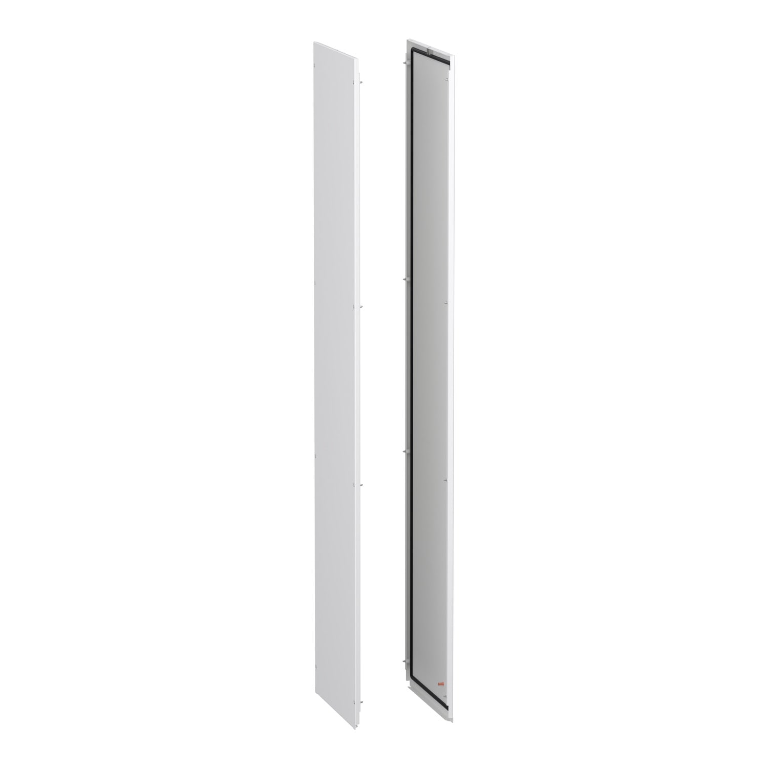 SCHNEIDER ELECTRIC - Pannelli laterali, Prismaset HD, per armadio elettrico H2000 D500mm, fissaggio esterno, RAL9003, set di 2