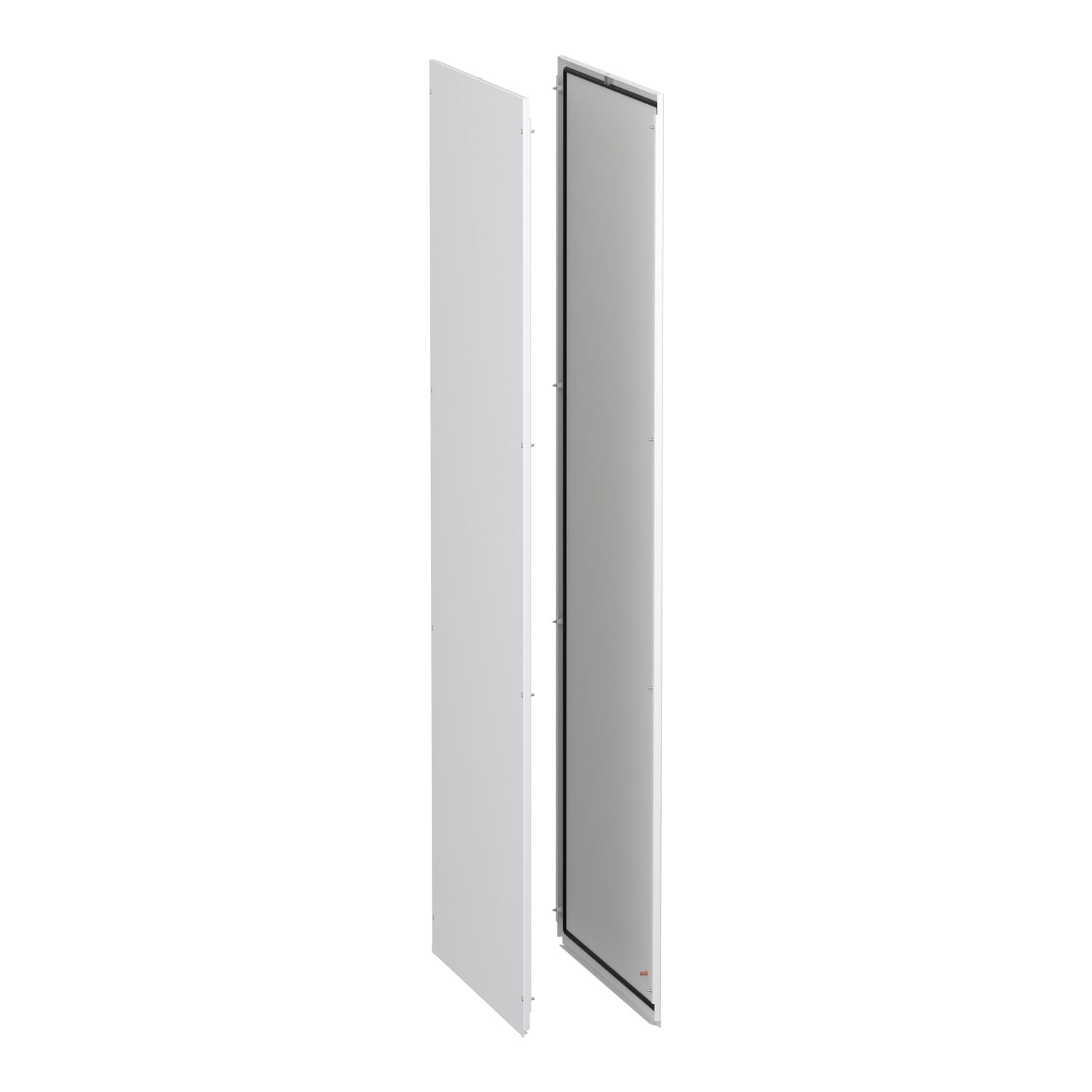SCHNEIDER ELECTRIC - Pannelli laterali, Prismaset HD, per armadio elettrico H2000 D800mm, fissaggio esterno, RAL9003, set di 2