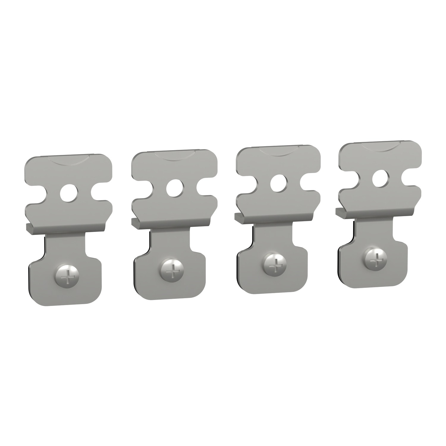 SCHNEIDER ELECTRIC - 4 staffe di fissaggio per PanelSeT S3D