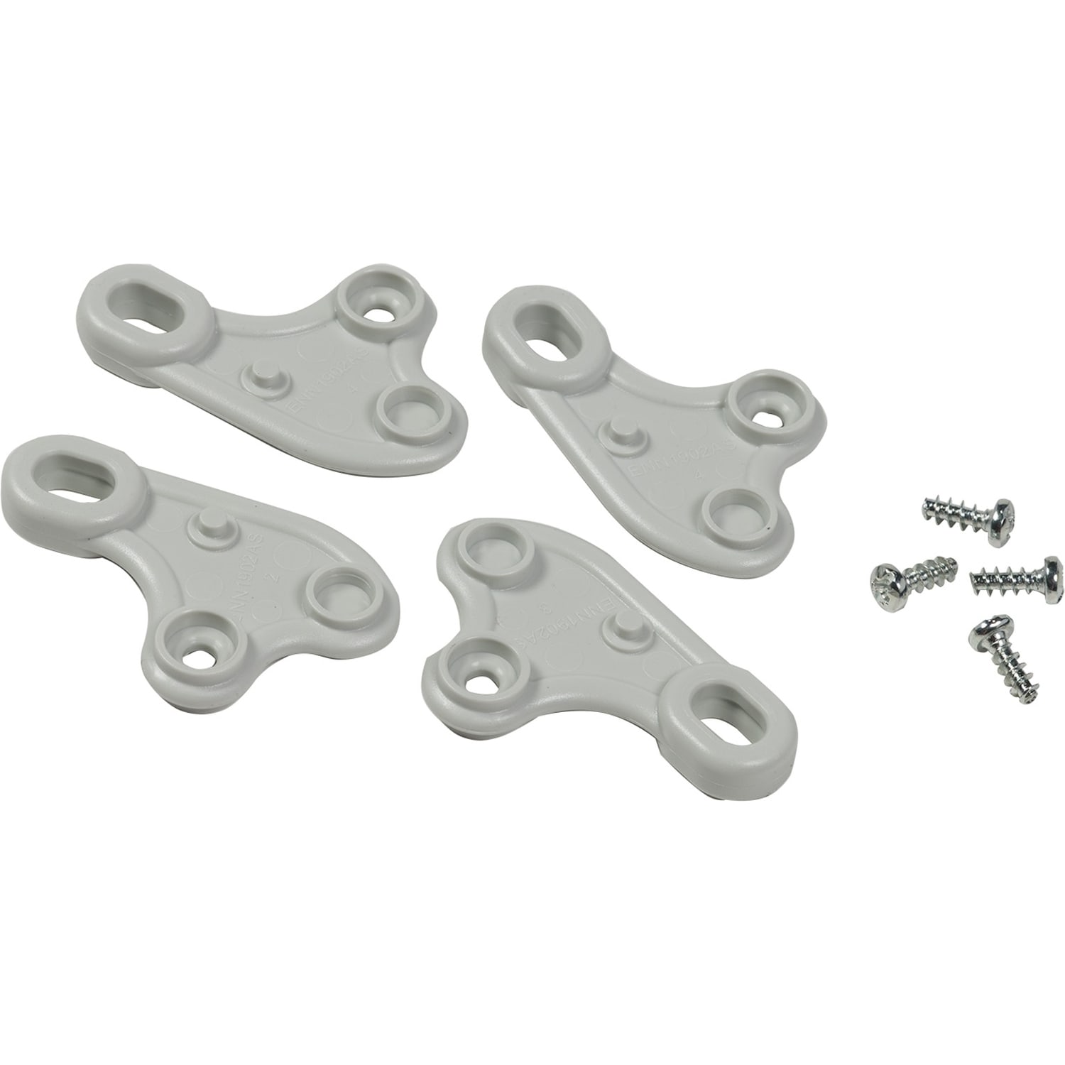 SCHNEIDER ELECTRIC - Kit staffe di fissaggio (4 staffe) - [prezzo per 100 pz]