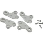 SCHNEIDER ELECTRIC - Kit staffe di fissaggio (4 staffe) - [prezzo per 100 pz]