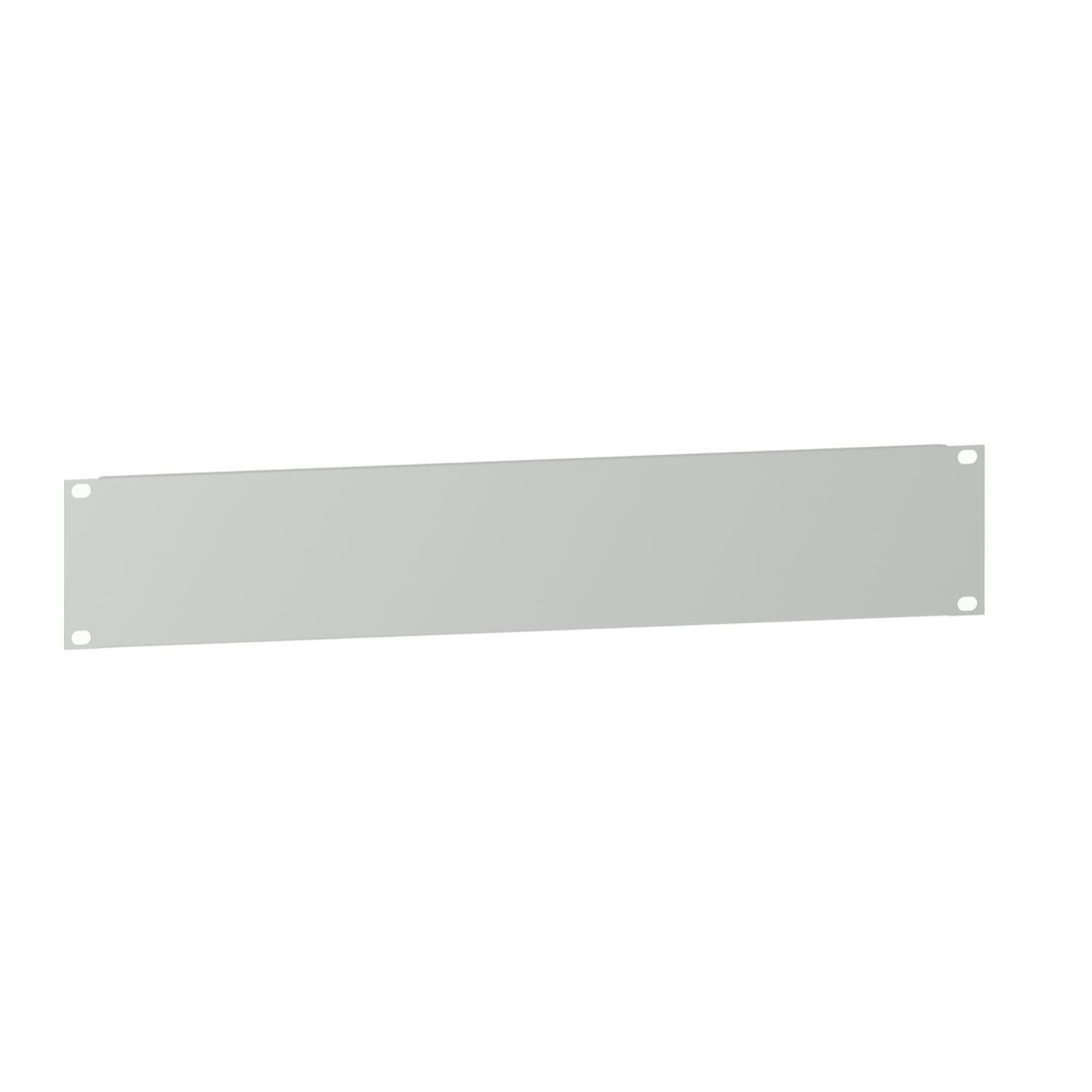 SCHNEIDER ELECTRIC - Piastra di fondo piena 19" 2U acciaio RAL 7035 - 15/10