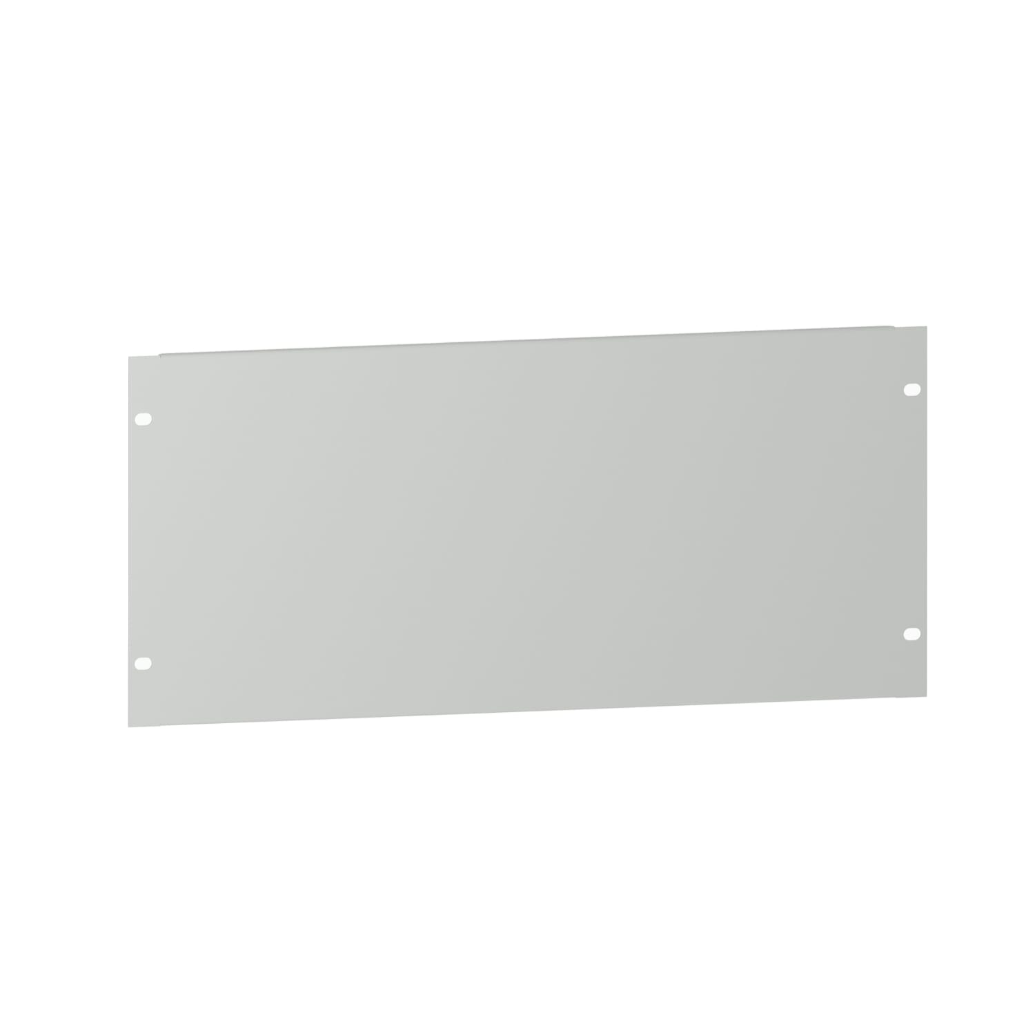 SCHNEIDER ELECTRIC - Piastra di fondo piena 19" 4U acciaio RAL 7035 - 15/10