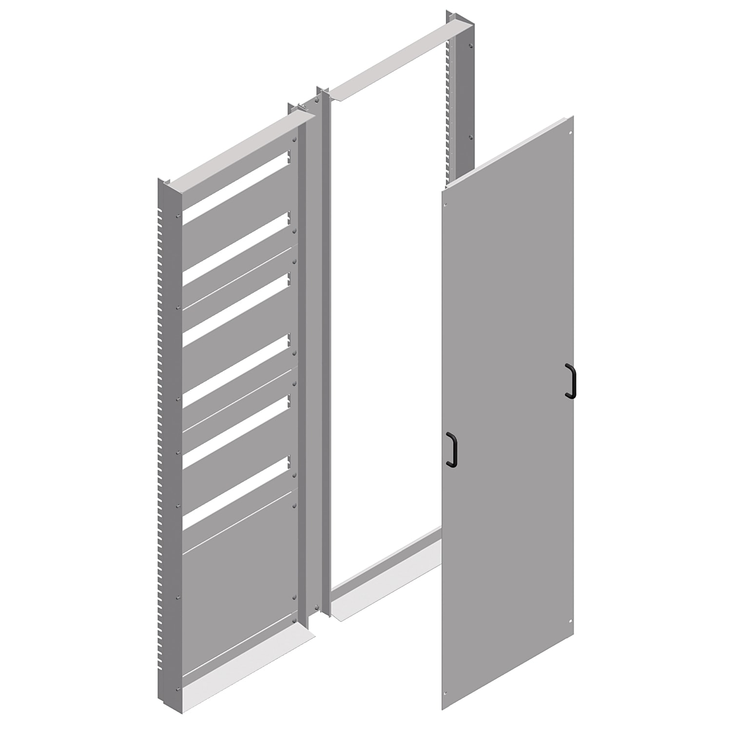 SCHNEIDER ELECTRIC - Telaio modulare + vano barre H2000xL(800+400) mm
