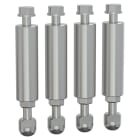 SCHNEIDER ELECTRIC - 4 piedini regolabili Inox H 220-250