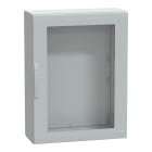 SCHNEIDER ELECTRIC - Armadio in poliestere, PanelSeT PLA, porta trasparente, totalmente chiuso, 1000x750x320mm, IP65, IK08