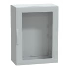 SCHNEIDER ELECTRIC - Armadio in poliestere, PanelSeT PLA, porta trasparente, totalmente chiuso, 1000x750x420mm, IP65, IK08