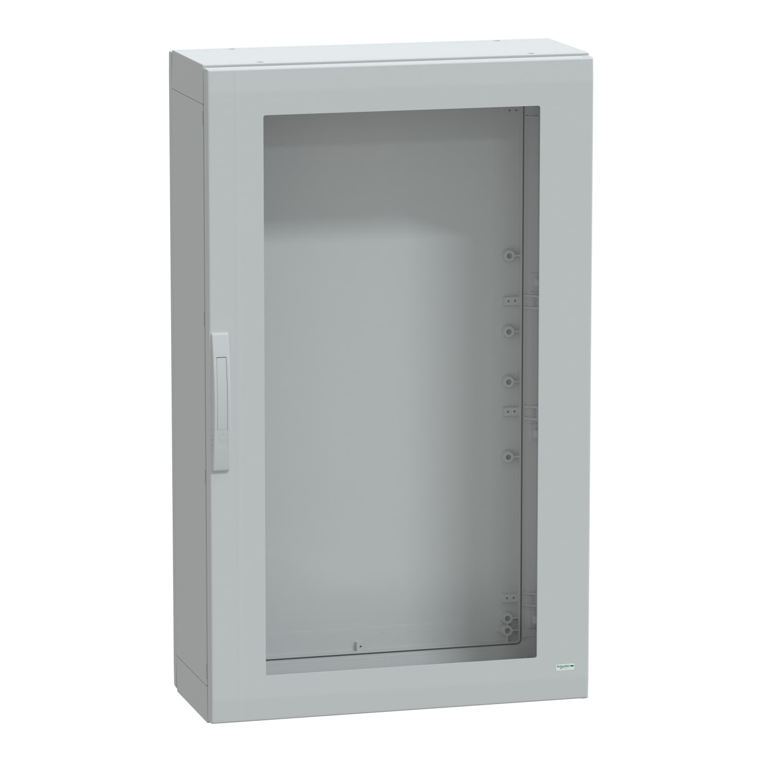SCHNEIDER ELECTRIC - Armadio in poliestere, PanelSeT PLA, porta trasparente, totalmente chiuso, 1250x750x320mm, IP65, IK08