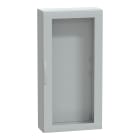 SCHNEIDER ELECTRIC - Armadio in poliestere, PanelSeT PLA, porta trasparente, totalmente chiuso, 1500x750x320mm, IP65, IK08