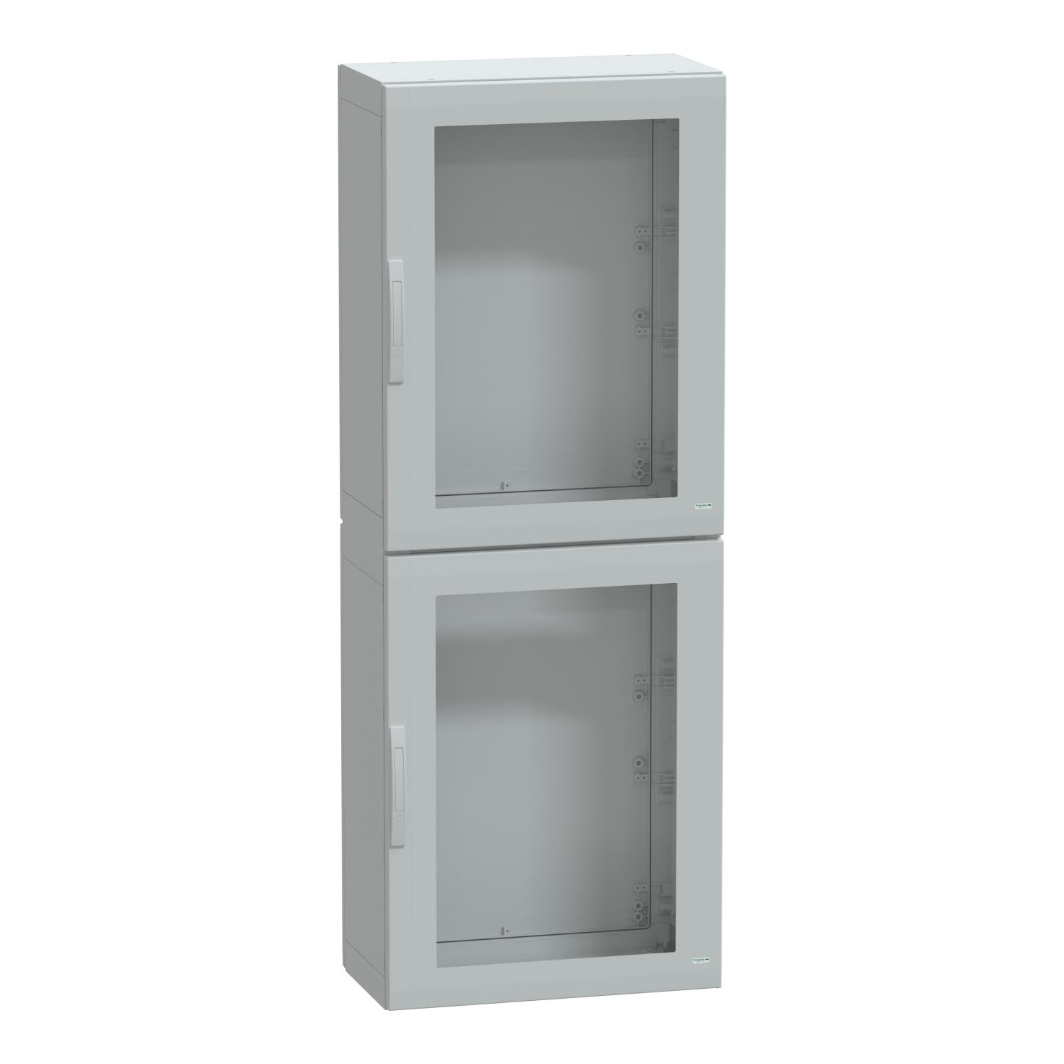 SCHNEIDER ELECTRIC - Armadio in poliestere, PanelSeT PLA, porta trasparente, totalmente chiuso, 2000x750x420mm, IP65, IK08
