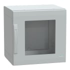 SCHNEIDER ELECTRIC - Armadio in poliestere, PanelSeT PLA, porta trasparente, totalmente chiuso, 500x500x420mm, IP65, IK08