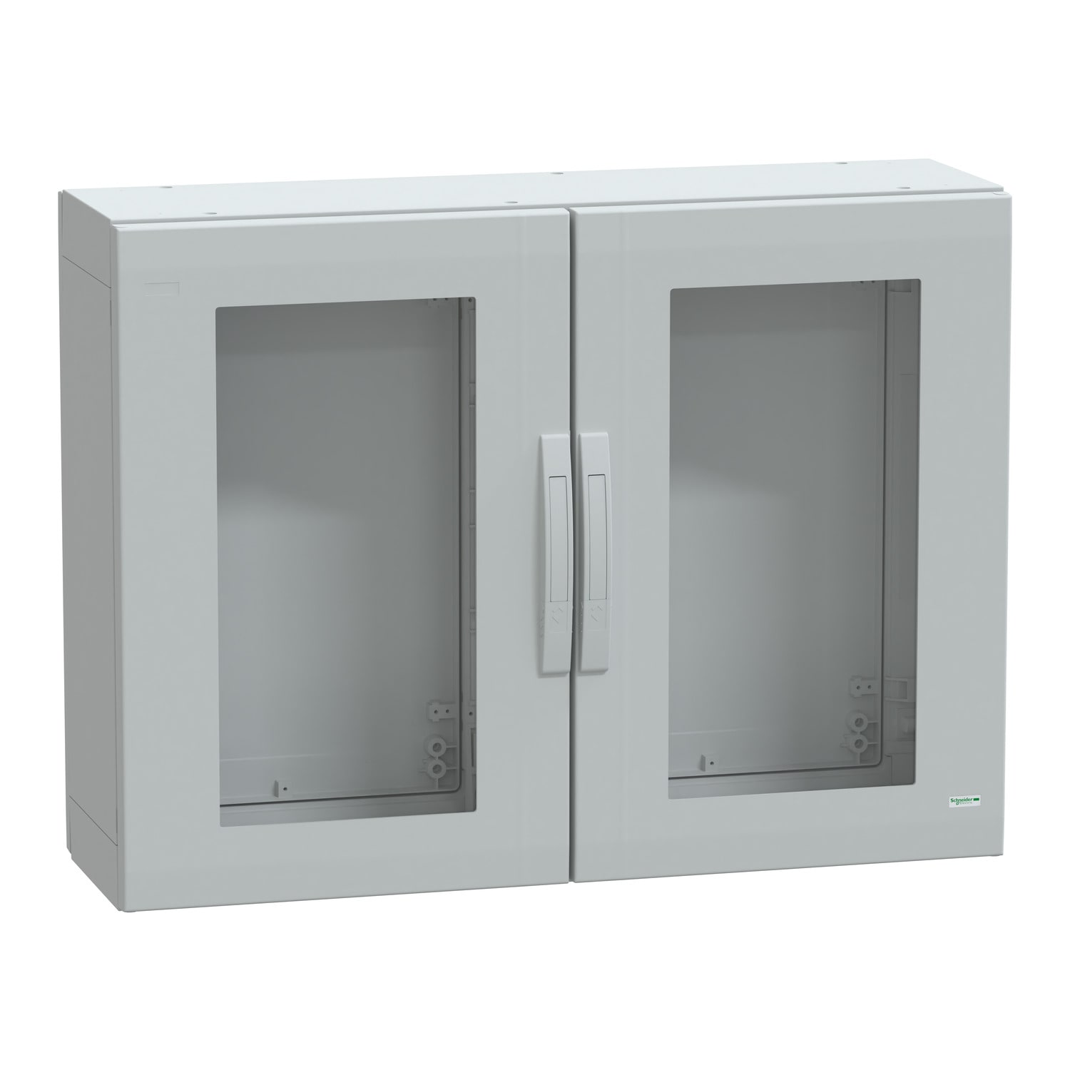 SCHNEIDER ELECTRIC - Armadio in poliestere, PanelSeT PLA, porta trasparente, totalmente chiuso, 750x1000x320mm, IP65, IK08