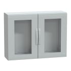 SCHNEIDER ELECTRIC - Armadio in poliestere, PanelSeT PLA, porta trasparente, totalmente chiuso, 750x1000x320mm, IP65, IK08