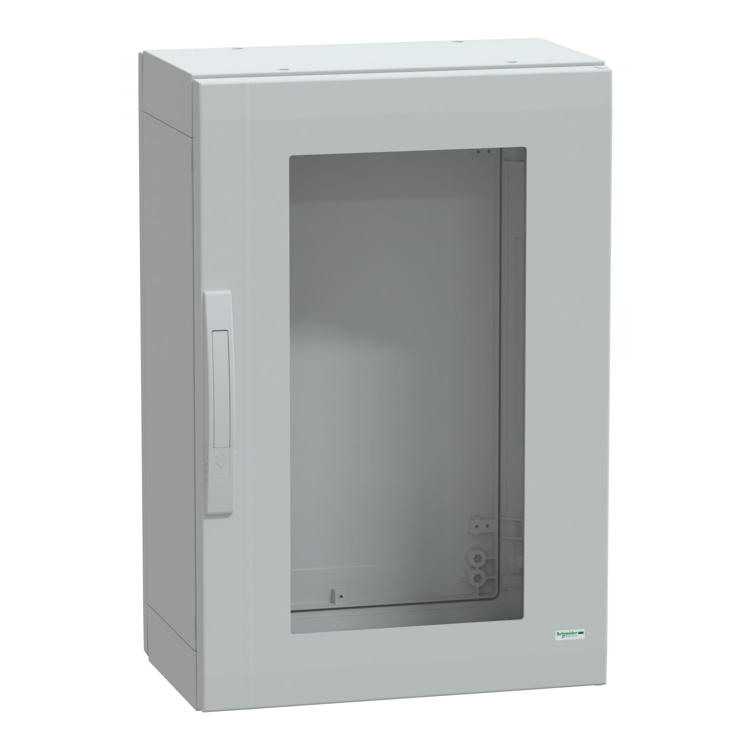 SCHNEIDER ELECTRIC - Armadio in poliestere, PanelSeT PLA, porta trasparente, totalmente chiuso, 750x500x320mm, IP65, IK08