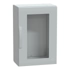 SCHNEIDER ELECTRIC - Armadio in poliestere, PanelSeT PLA, porta trasparente, totalmente chiuso, 750x500x320mm, IP65, IK08