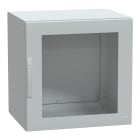 SCHNEIDER ELECTRIC - Armadio in poliestere, PanelSeT PLA, porta trasparente, totalmente chiuso, 750x750x620mm, IP65, IK08