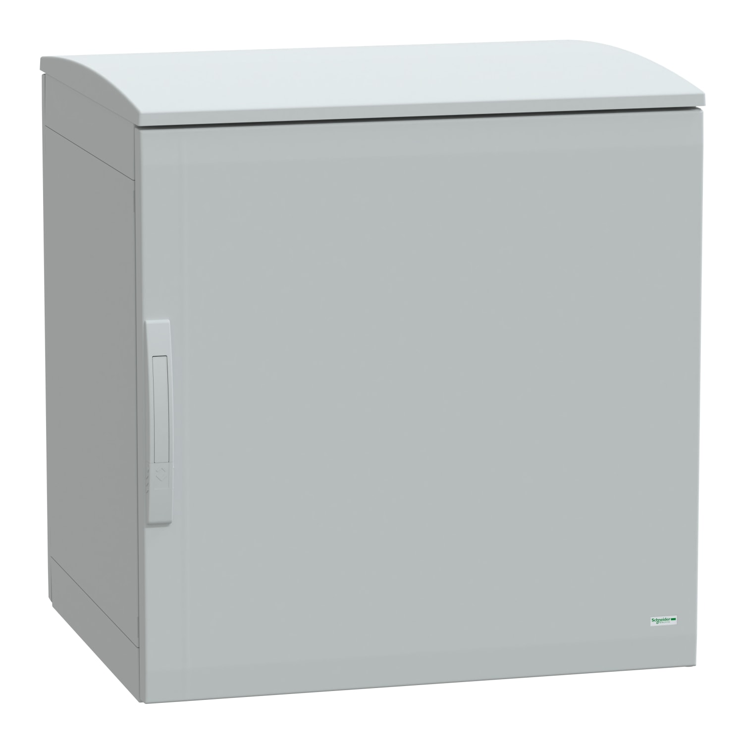 SCHNEIDER ELECTRIC - Armadio in poliestere, PanelSeT PLA, porta piena, tetto ventilato, 750x750x620mm, IP44, IK10
