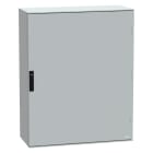 SCHNEIDER ELECTRIC - Cassetta in poliestere montata a parete, PanelSeT PLM, porta piena, 1056x852x350mm, IP66, IK10, RAL 7035