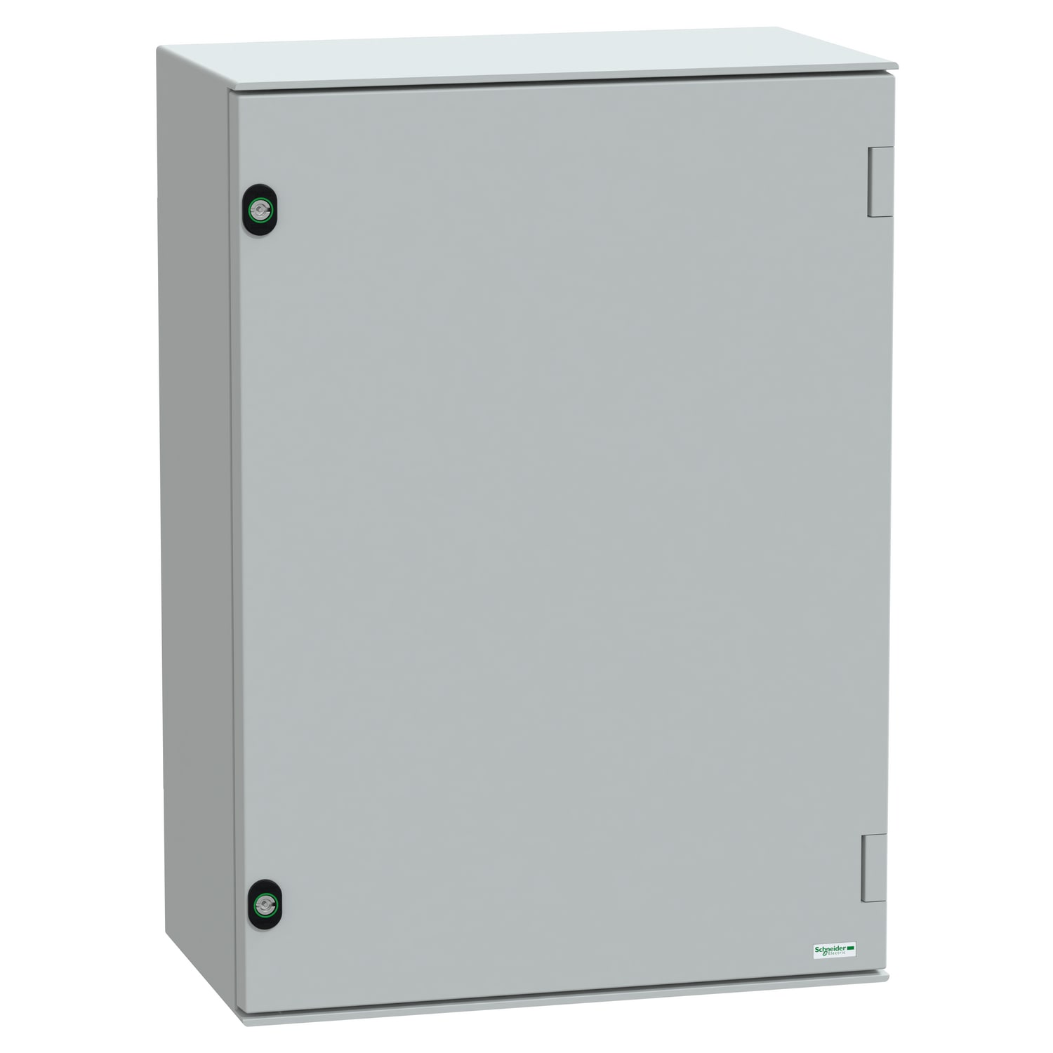 SCHNEIDER ELECTRIC - Cassetta in poliestere montata a parete, PanelSeT PLM, porta piena, 747x536x300mm, IP66, IK10, RAL 7035