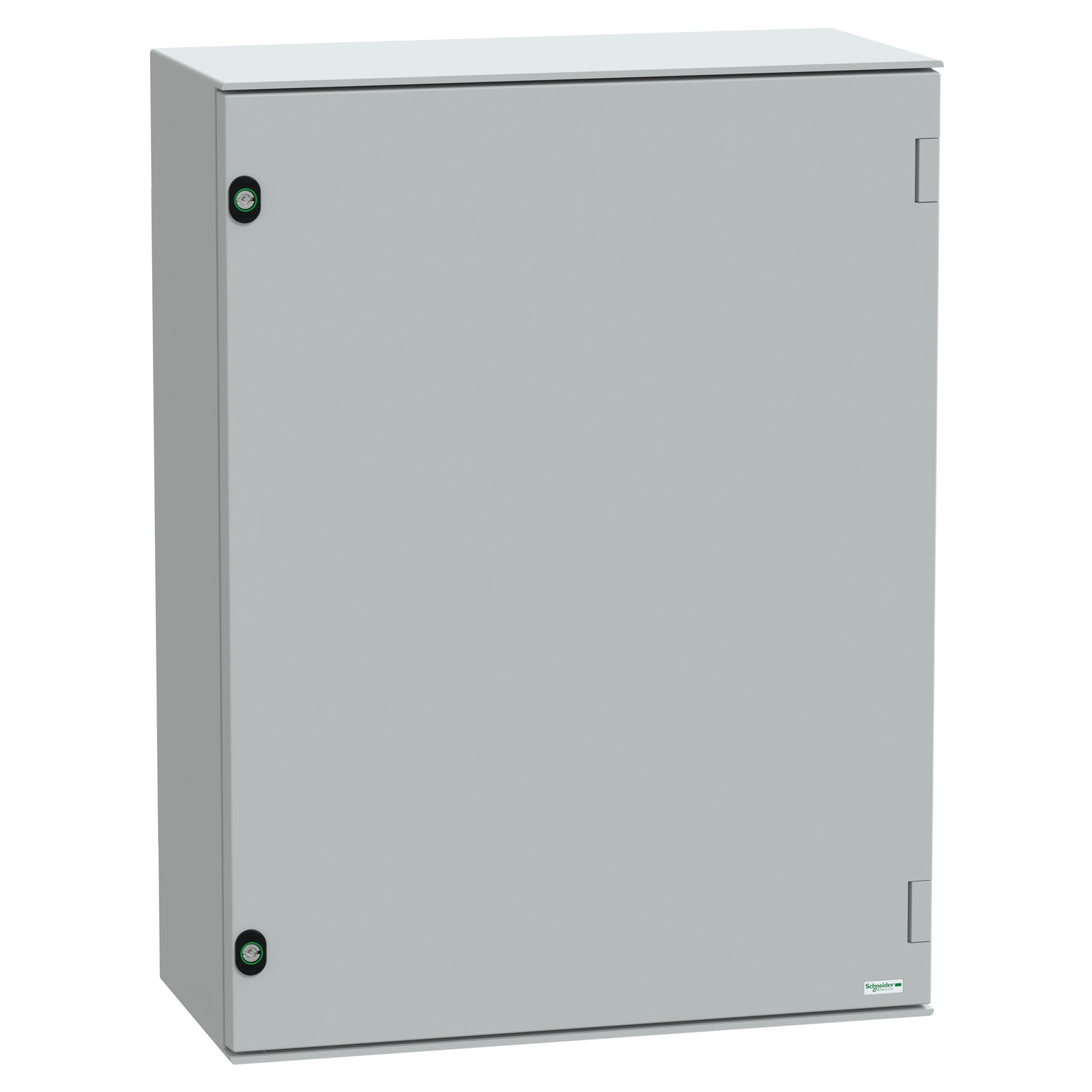 SCHNEIDER ELECTRIC - Cassetta in poliestere montata a parete, PanelSeT PLM, porta piena, 847x636x300mm, IP66, IK10, RAL 7035