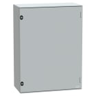 SCHNEIDER ELECTRIC - Cassetta in poliestere montata a parete, PanelSeT PLM, porta piena, 847x636x300mm, IP66, IK10, RAL 7035