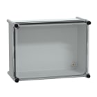 SCHNEIDER ELECTRIC - Cassetta PLS, retro in poliestere, coperchio trasparente per PC IP65 27x36x18cm
