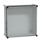 SCHNEIDER ELECTRIC - Cassetta PLS, retro in poliestere, coperchio trasparente per PC IP65 36x36x18cm
