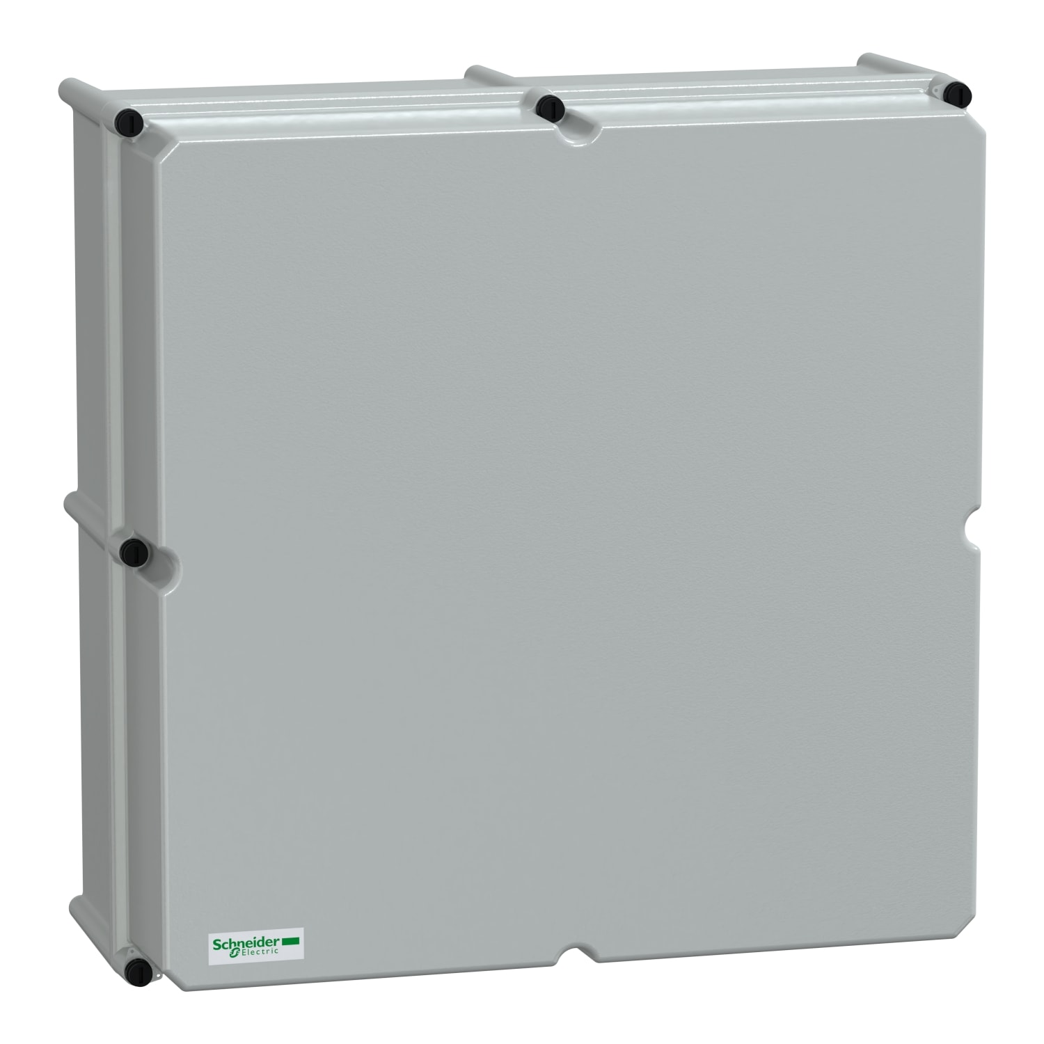 SCHNEIDER ELECTRIC - Cassetta PLS, retro in poliestere, coperchio PC opaco IP65 54x54x23cm