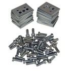 SCHNEIDER ELECTRIC - Staffe di unione e fissaggio a parete di 2 cassette PLS