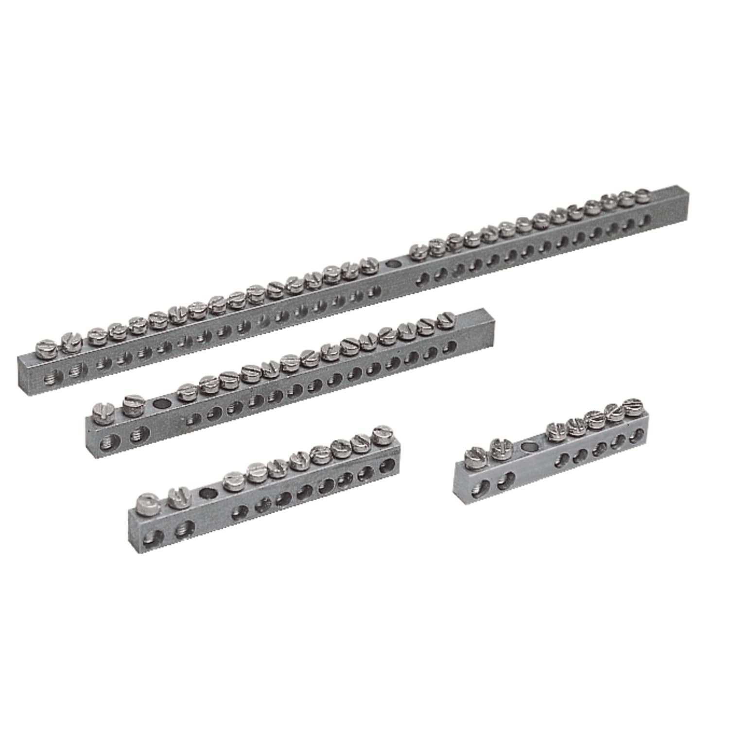 SCHNEIDER ELECTRIC - Barrette di messa a terra 2x16 + 8x6 mm². Composizione: 10 unità, PanelSeT CRN, 2x16 + 8x6 mm². Composizione: 10 unità