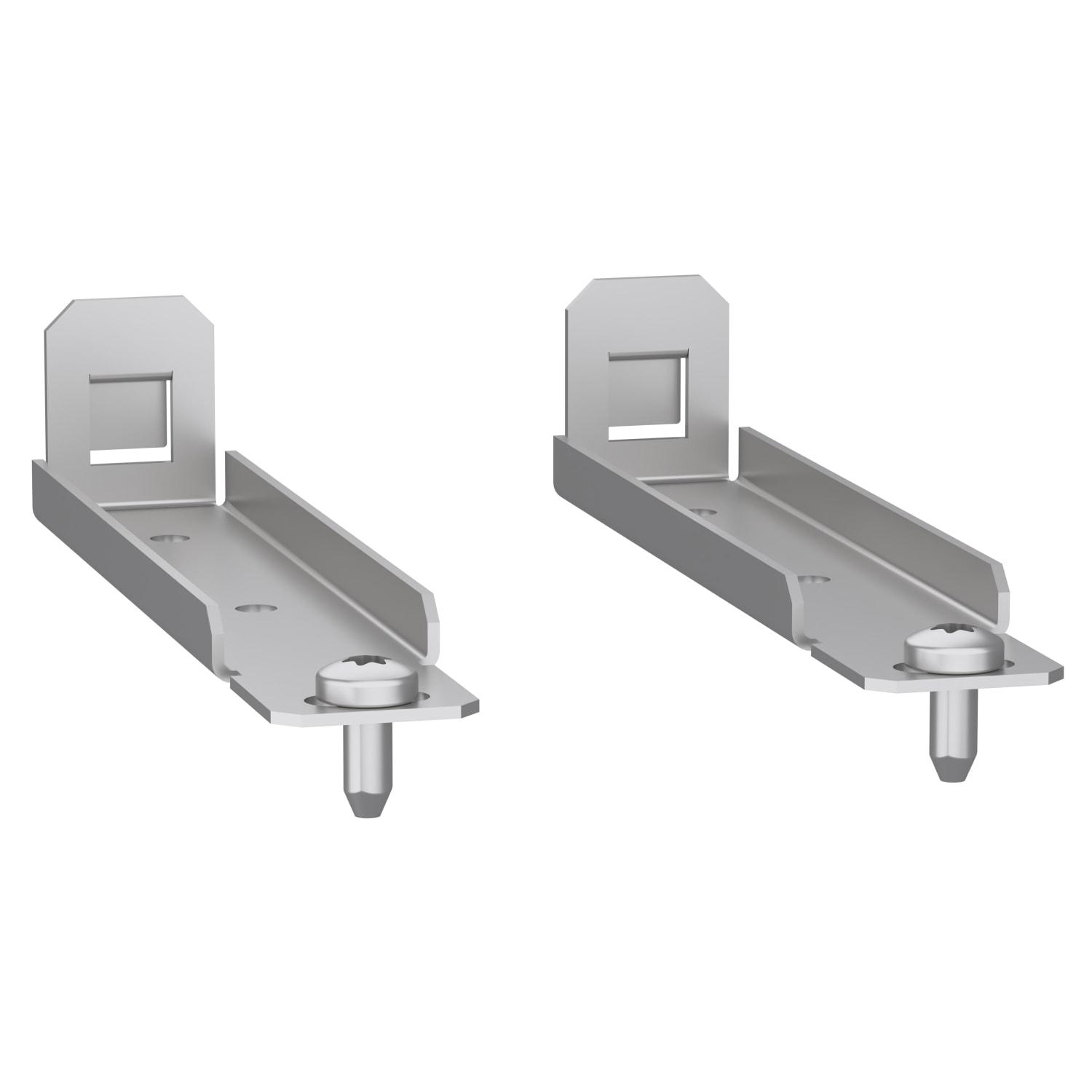 SCHNEIDER ELECTRIC - Set di 2 kit per fissaggio centrale montanti 19"