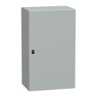 SCHNEIDER ELECTRIC - Cassetta in acciaio montata a parete, PanelSeT S3D, porta piena, senza piastra di montaggio, 1000x600x400mm, IP66, IK10