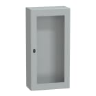 SCHNEIDER ELECTRIC - Cassetta in acciaio montata a parete, PanelSeT S3D, porta trasparente, senza piastra di montaggio, 1200x600x300mm, IP66, IK08