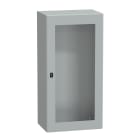 SCHNEIDER ELECTRIC - Cassetta in acciaio montata a parete, PanelSeT S3D, porta trasparente, senza piastra di montaggio, 1200x600x400mm, IP66, IK08