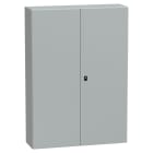 SCHNEIDER ELECTRIC - Cassetta in acciaio montata a parete, PanelSeT S3D, porta piena senza piastra 1400x1000x300, IP55, IK10