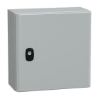SCHNEIDER ELECTRIC - Cassetta in acciaio montata a parete, PanelSeT S3D, porta piena senza piastra 300x300x150 mm, IP66, IK10