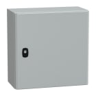 SCHNEIDER ELECTRIC - Cassetta in acciaio montata a parete, PanelSeT S3D, porta piena e piastra di montaggio 400x400x200 mm, IP66, IK10