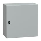 SCHNEIDER ELECTRIC - Cassetta in acciaio montata a parete, PanelSeT S3D, porta piena e piastra di montaggio 600x600x300 mm, IP66, IK10