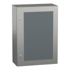 SCHNEIDER ELECTRIC - Armadio PanelSeT S3X, acciaio inox 304L, porta trasparente, 700x500x250mm, IP66