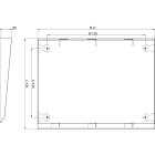 SCHNEIDER ELECTRIC - Tetto per armadio 1200x400 mm