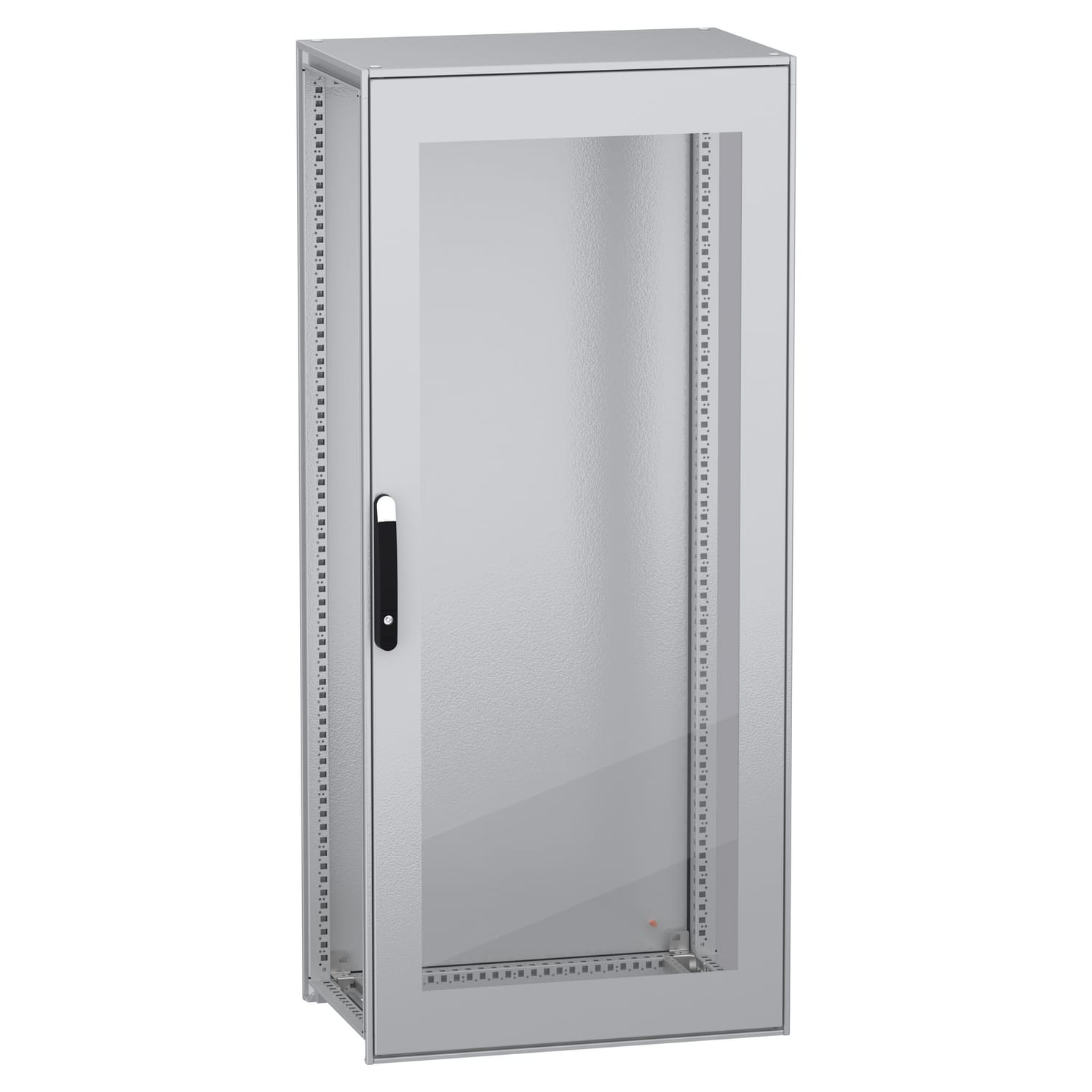 SCHNEIDER ELECTRIC - Armadio modulare a pavimento, PanelSeT SFN, acciaio decarbonizzato, porta trasparente, 1800x800x500mm, IP55