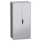 SCHNEIDER ELECTRIC - Armadio modulare a pavimento, PanelSeT SFN, acciaio decarbonizzato, piastra, 2000x1000x600 mm, 2 porte, IP55