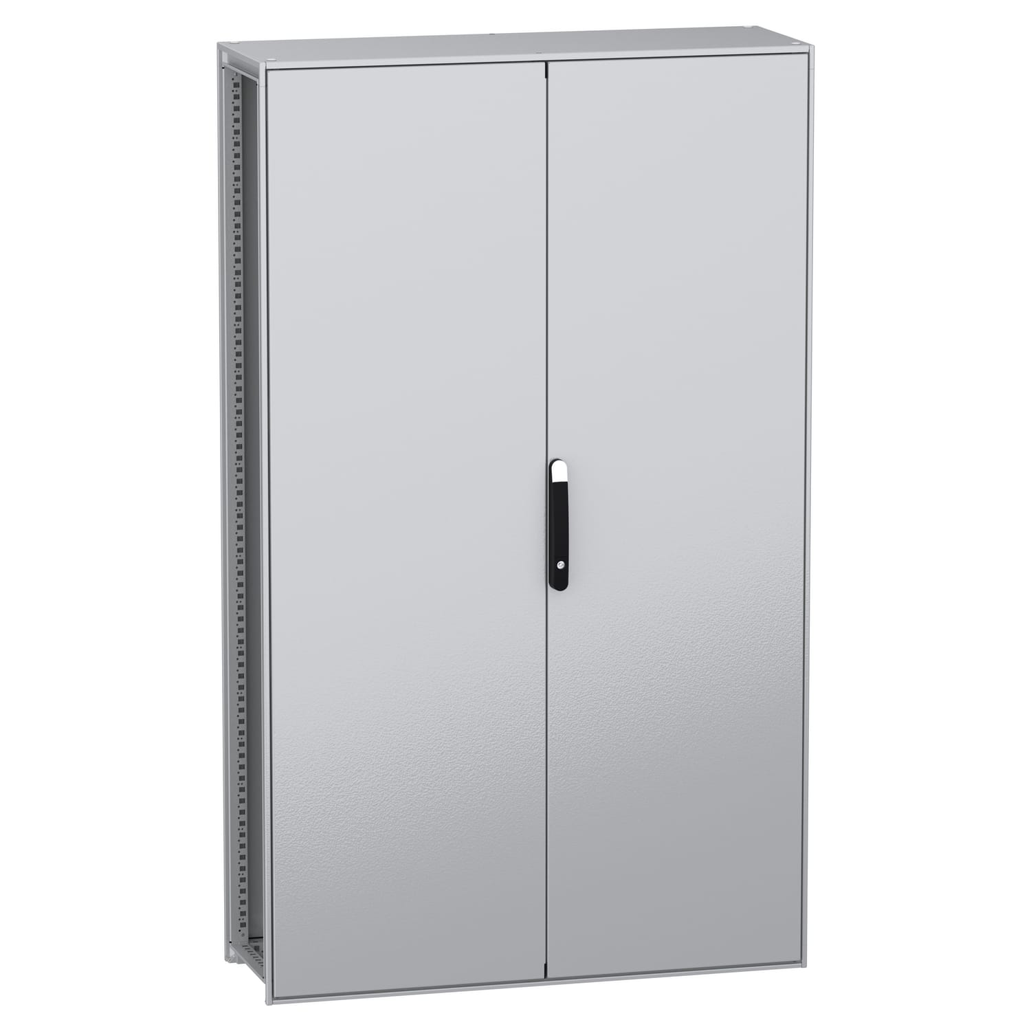 SCHNEIDER ELECTRIC - Armadio modulare a pavimento, PanelSeT SFN, acciaio decarbonizzato, piastra, 2000x1200x400 mm, 2 porte, IP55