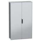 SCHNEIDER ELECTRIC - Armadio modulare a pavimento, PanelSeT SFN, acciaio decarbonizzato, piastra, 2000x1200x400 mm, 2 porte, IP55